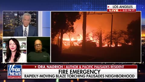 'FRIGHTENING SIGHT' Palisades resident reacts to massive fire