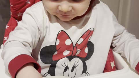 Baby Kayla Tries Fries for the First Time 🍟 (Funny Reaction)