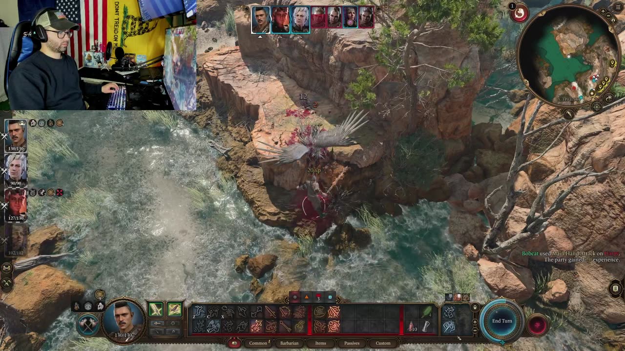 Solo Barbarian Baldur's Gate Playthrough Ep. 10 (unedited from live)