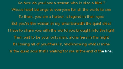 End Of The Line Karaoke