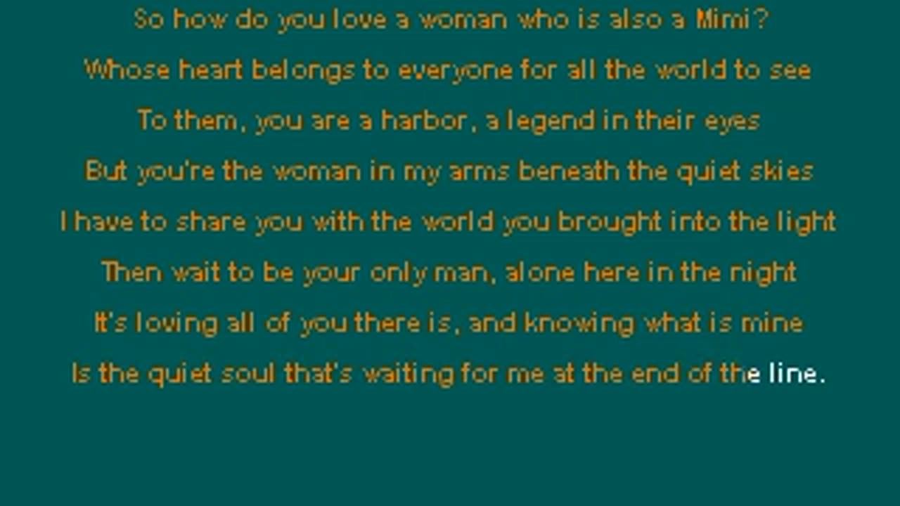 End Of The Line Karaoke