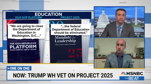 Stephen Miller on Project 2025, border, encounters, deportation