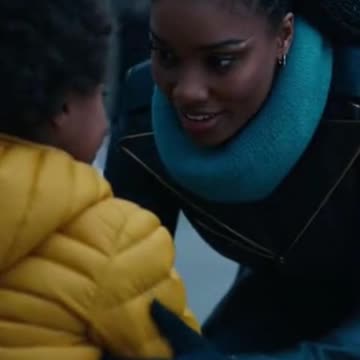 Black Superheroine Saves Child From Train 💥🦸🏾‍♀️