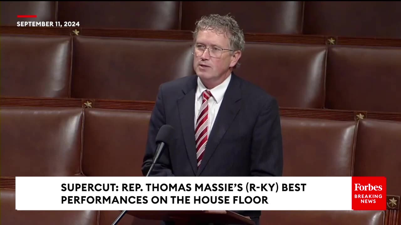 Thomas Massie Delivers A Flurry Of Fiery Speeches On The House Floor | 2024