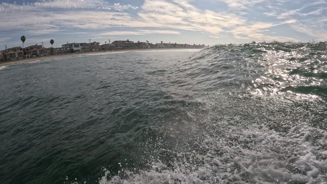 A Surf Session - San Diego - Beach Break - January 3, 2025 #sandiego #surf #waves 3-5'