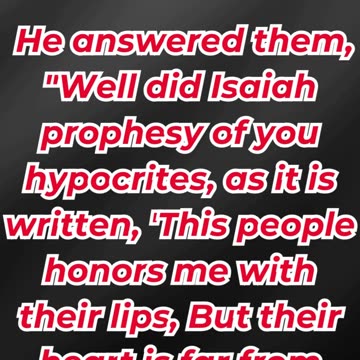 “Honoring God with the Heart” mark 7:6. #shortvideo #shorts #youtubeshorts #ytshorts #yt #reels #god