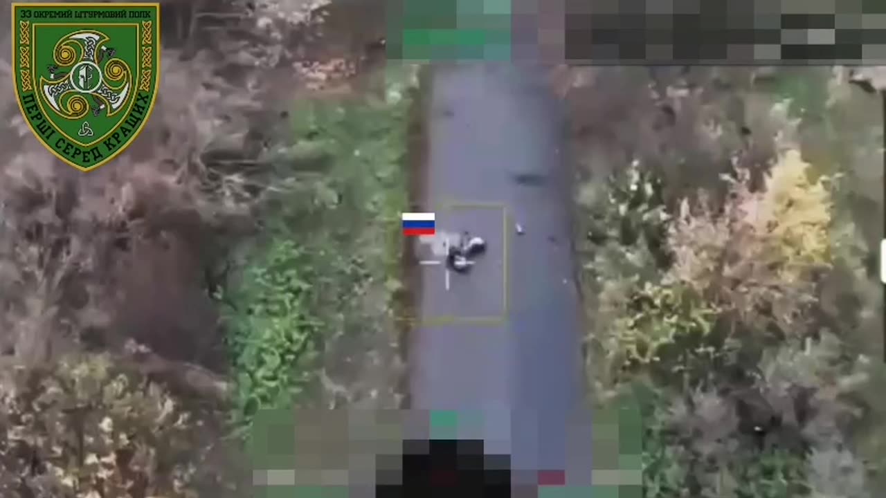 Daring Attack by 13 Russians On Dirtbikes