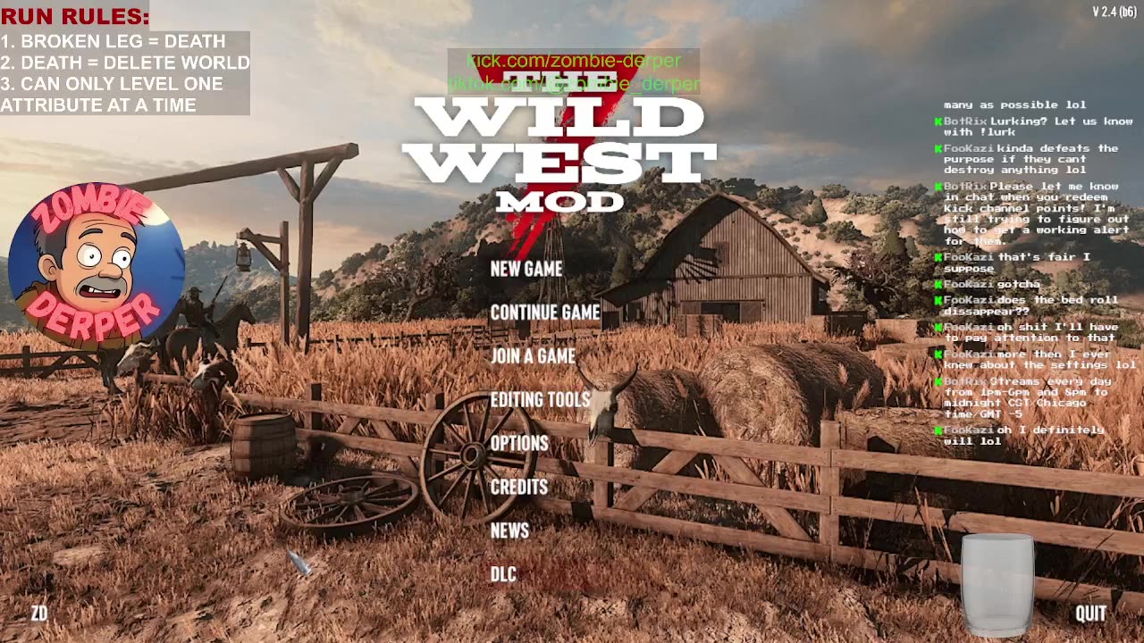 Crayon Eater in the Wild West | 7 Days to Die Permadeath