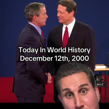 THE HISTORIC MOMENT OF DECEMBER 12th, 2000