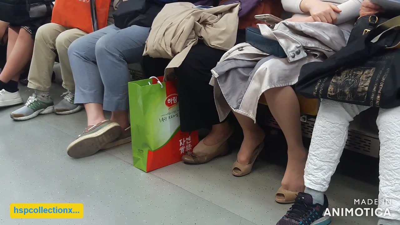 Korean MILF shoeplayer on subway...Preview ( Full clip is 10.47 )