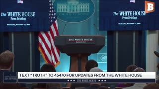 LIVE: Trump Press Secretary Karoline Leavitt Holds Press Conference at White House...