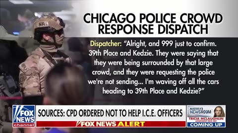 AUDIO REVEALED: Police ordered NOT to help ICE officers under attack