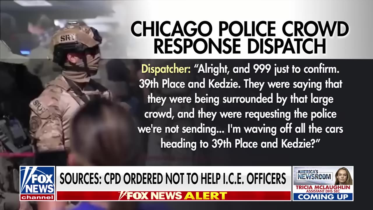 AUDIO REVEALED: Police ordered NOT to help ICE officers under attack