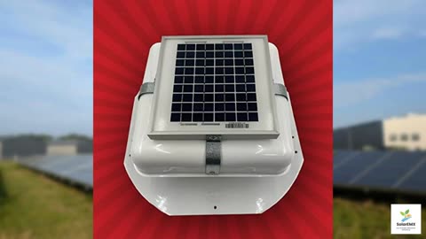 Solar Blaster Solar Roof Vent - Solar Attic Fan