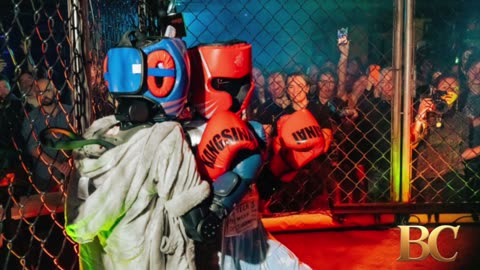 San Francisco basement is home to underground robot fight club