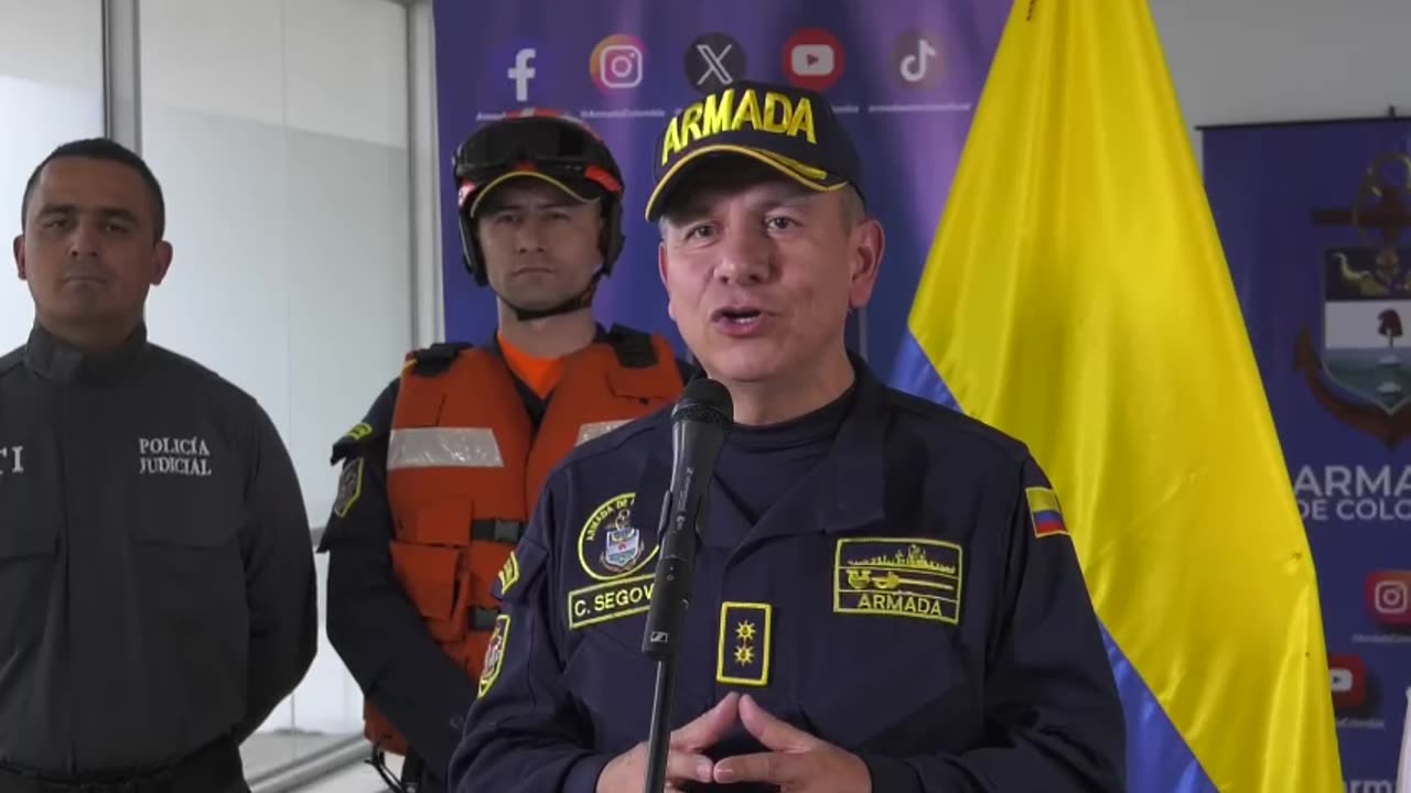 Contralmirante Camilo Ernesto Segovia Forero. Inspector General Armada Nacional