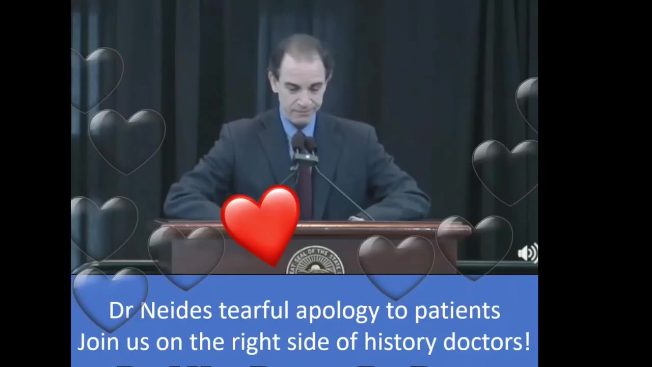 Former Medical Director of Cleveland Clinic, Dr. Neides tearful apology to his patients.