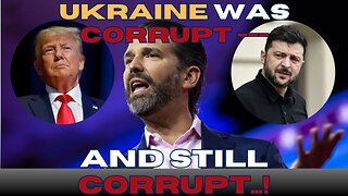 Donald Trump Jr. reminds us of Ukraine's chronic corruption