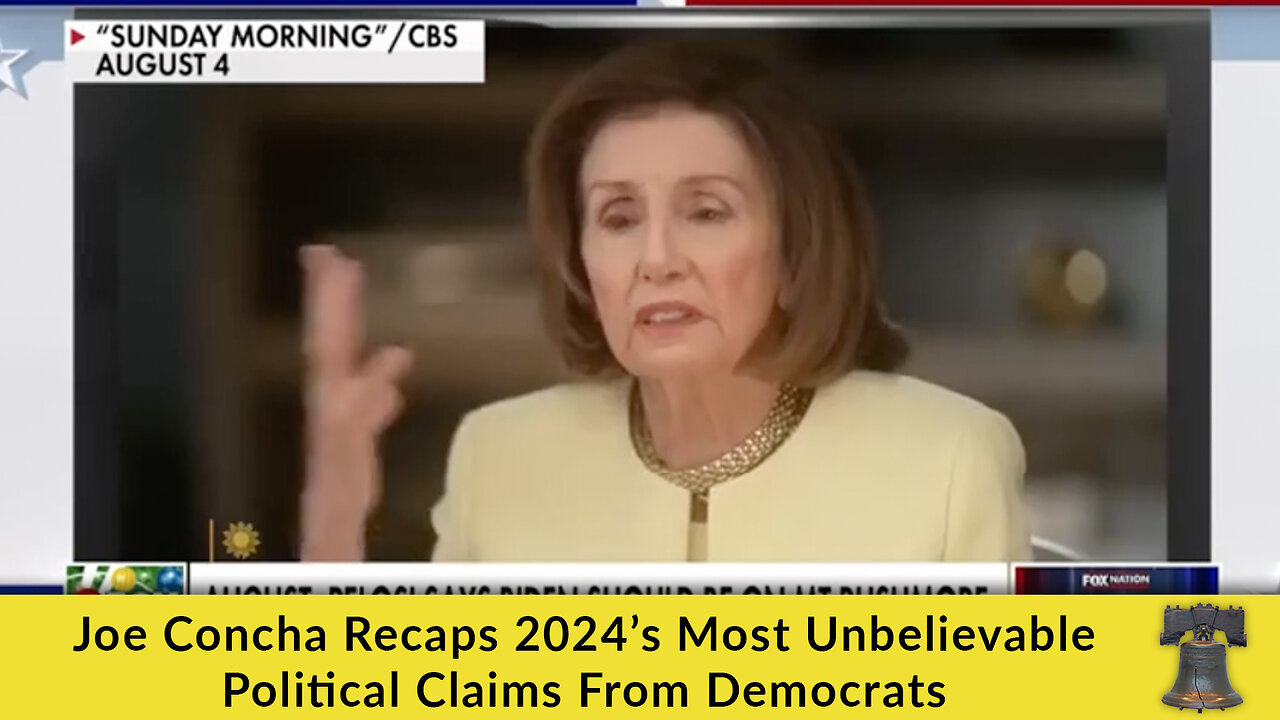 Joe Concha Recaps 2024’s Most Unbelievable Political Claims From Democrats