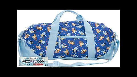 Bluey Duffle Bag 16” Travel Sleepover Bag for Girls & Boys Kids Review