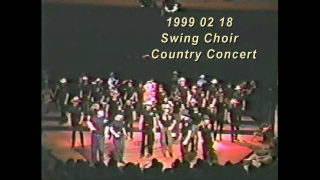 1999 02 18 - WPHS - Swing Choir Country Concert Performance