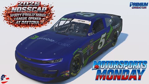 🏁🔥 2026 NOSSCAR XFINITY O'REILLY SERIES LEAGUE OPENER AT DAYTONA LIVE! ENGINES REVIN- LET GOO!!