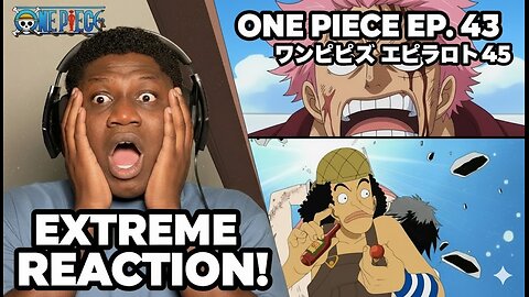 One Piece Episode 45 | Luffy, Fish-man & Warship! Village Escape | Reaction