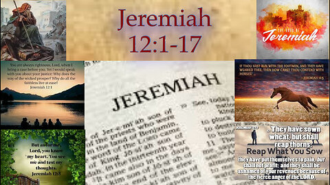 Jeremiah 12:1-17