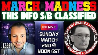 DavidXRPLion MARCH MADNESS- THIS INFO S/B CLASSIFIED [MUST WATCH] TRUMP NEWS