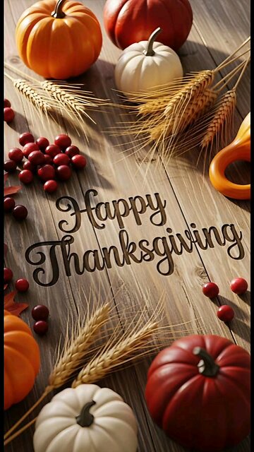 Happy Thanksgiving