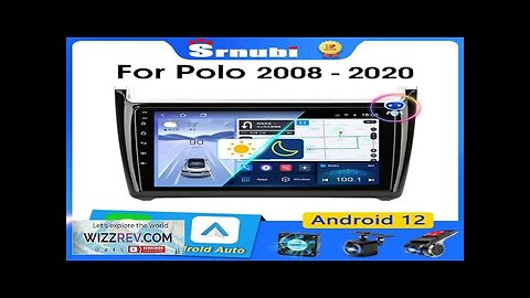 Srnubi Android 12 Carplay Car Radio For Volkswagen VW polo 5 sedan Review