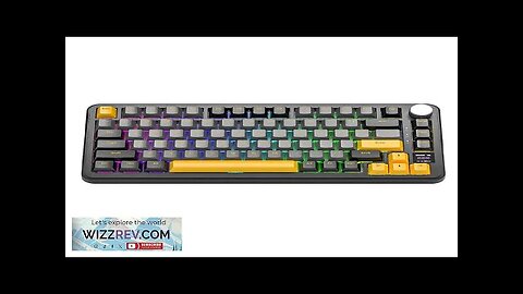 Attack Shark X85 Pro 81 Keys Mechanical Gaming Keyboard with Color Screen Review