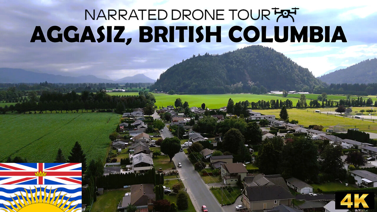 🌲 Agassiz, British Columbia 🌄 4K Drone