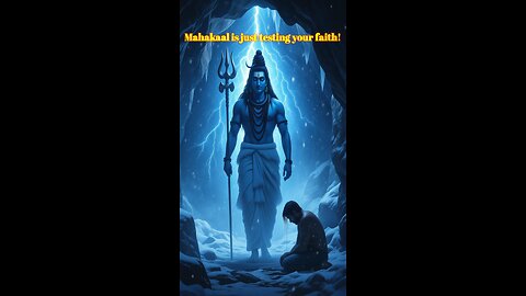Mahakaal is just testing your faith.