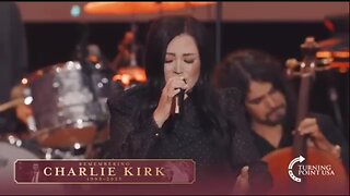 Revelation Song + What a beautiful name Kari Jobe Charlie Kirk Memorial