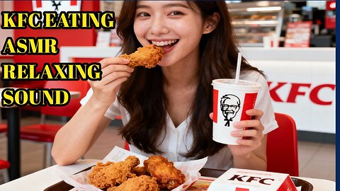 🔥 Super Crispy KFC Chicken ASMR | Deep Crunch + Juicy Bite Sounds