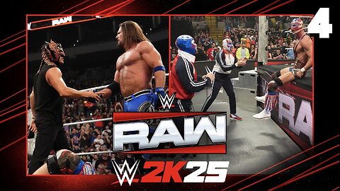 WWE 2K25 Raw September 29th 2025 - Match 4: Phenomenal!