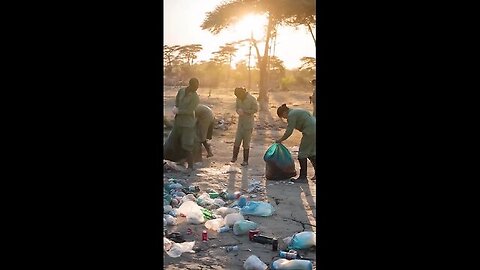 Among Plastic Waste A Jackal’s Fight for Survival