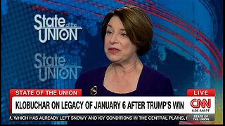 Sen Amy Klobuchar Continues To Push The Trump Led An Insurrection Hoax