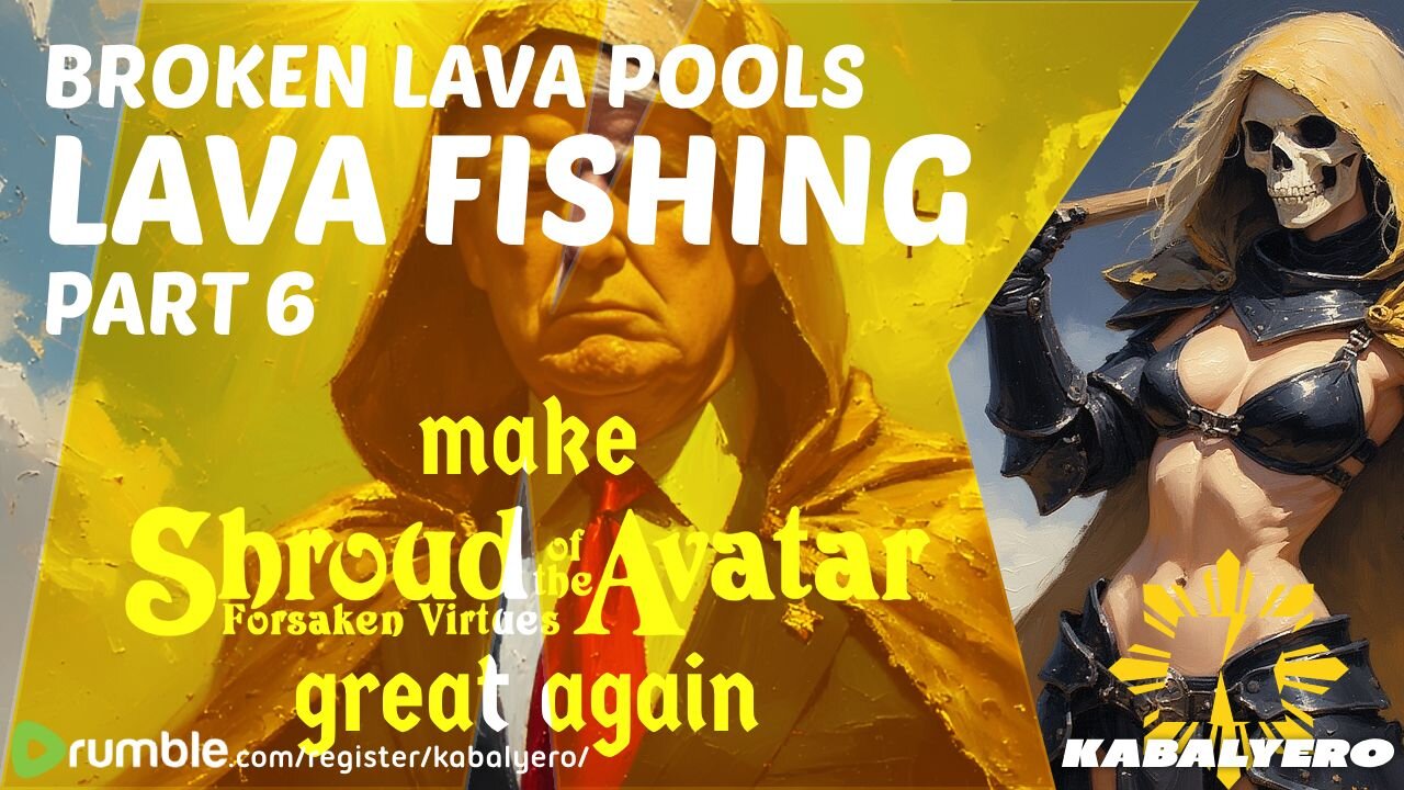 Shroud of the Avatar: Lava Fishing 101 - Part 6 (Broken Lava Pools)