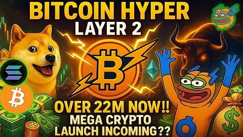 New Bitcoin Hyper Launch Will Pump Bitcoin Too?? Promising New Layer 2 Incoming with Solana SVM!!