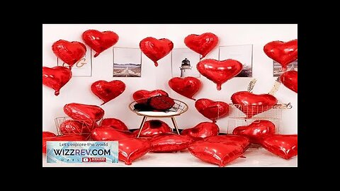 10/50/100Pcs Wedding Decoration Love Balloons Valentine's Day Romantic Proposal Christmas Review