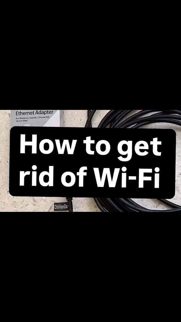 How to remove wi-fi from the home? Takes 5 minutes