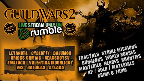 GUILD WARS 2 ALT/MAIN ACC MASH UP Ft Boogy