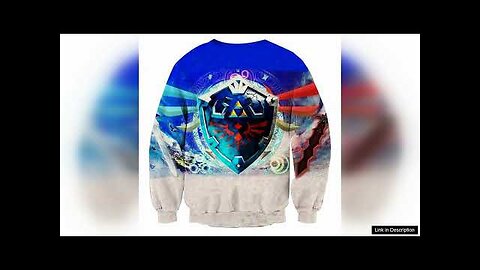 The Legend Of Zelda Cool Skyward Sword Hylian Shield Sweater Review