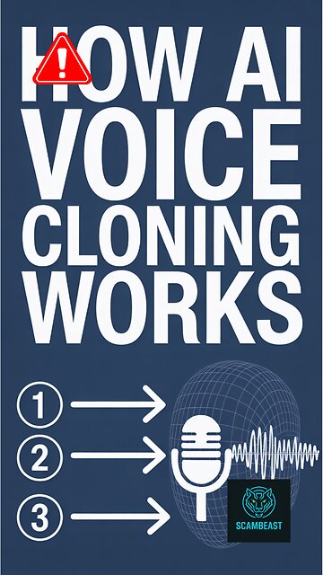 How AI Voice Cloning Works - The 3-Step Scammer Process Exposed
