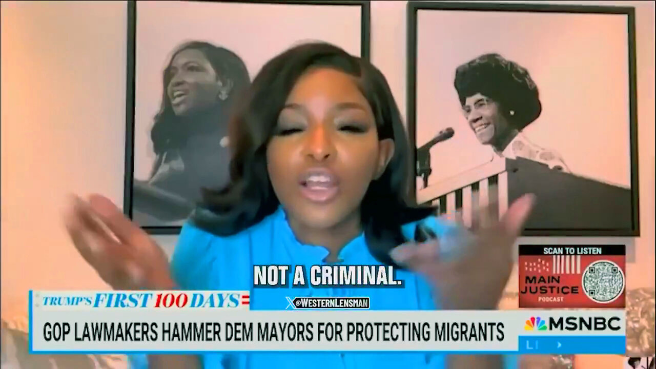 Rep. Jasmine Crockett says, “It is not a criminal violation to enter the country illegally.” What?