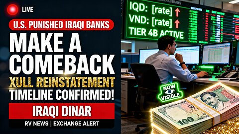 U.S. Punished Iraqi Banks Make a Comeback Full Reinstatement Timeline Confirmed! 💥 Iraqi dinar News