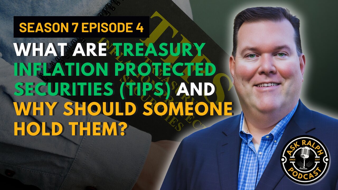 What are treasury inflation protected securities (TIPS) and why should someone hold them?