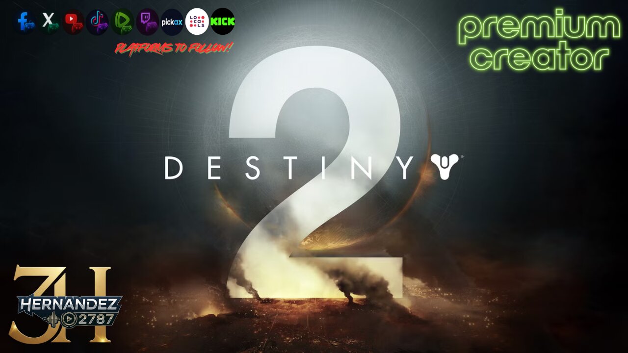 Destiny 2 - 3rd stream on the game - New Dungeons, DLC and Quests Grinding